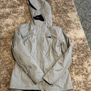The North Face Gray Hooded Jacket